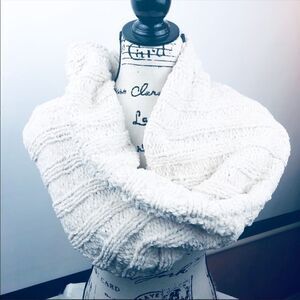 Peace & Pearls | cowl neck scarf OS
